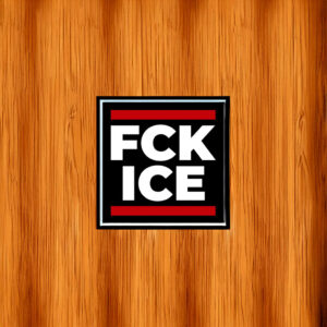 FCK ICE Sticker – Anti ICE Vinyl Decal – Political Protest Sticker – Pro Immigrant Rights Sticker – Activism Car Laptop Sticker