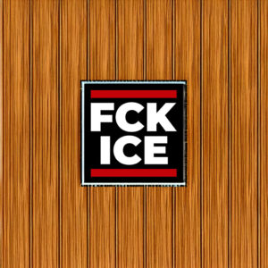 FCK ICE Sticker – Anti ICE Vinyl Decal – Political Protest Sticker – Pro Immigrant Rights Sticker – Activism Car Laptop Sticker