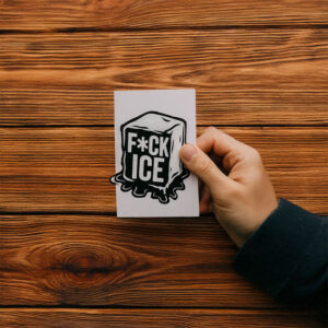 FuCK ICE Sticker
