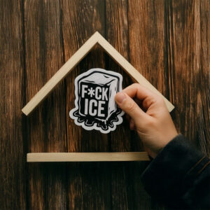FuCK ICE Sticker