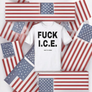Fuck ICE T-Shirt – Ghetto Rodeo Protest Shirt – Anti ICE Statement Tee – Immigration Rights Activist Shirt – Political Protest T-Shirt