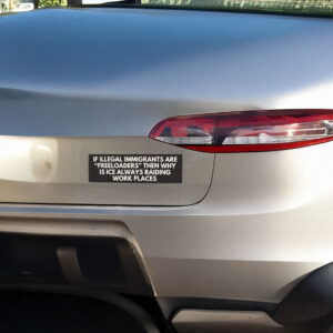 ICE Workplace Raids Car Magnet