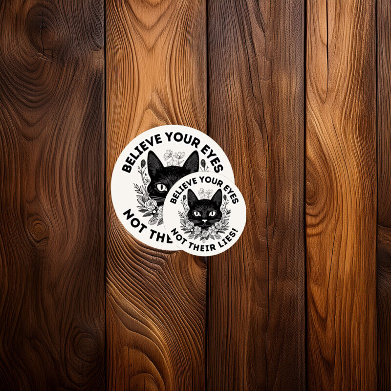 ABOLISH ICE – Believe Your Eyes Not Their Lies Button