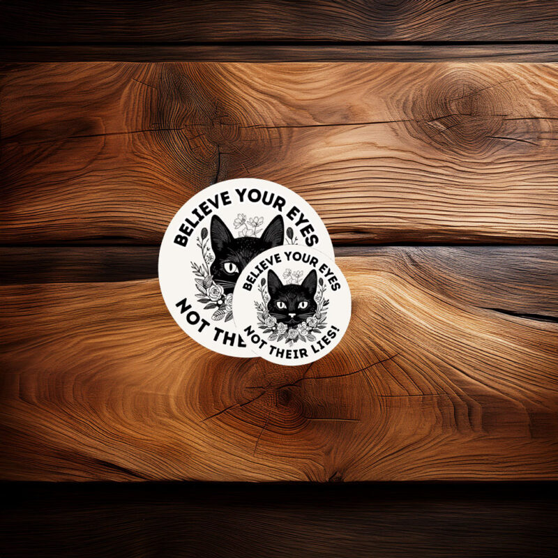 ABOLISH ICE – Believe Your Eyes Not Their Lies Button