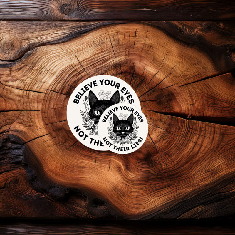 ABOLISH ICE – Believe Your Eyes Not Their Lies Button