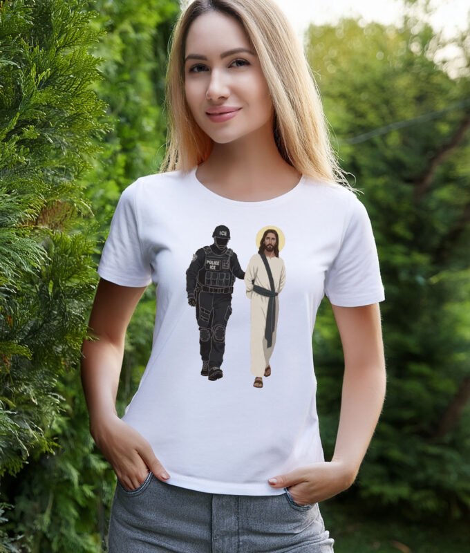 Abolish ICE Arresting Deporting Jesus Shirt