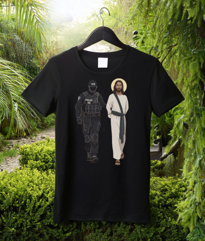 Abolish ICE Arresting Deporting Jesus Shirt