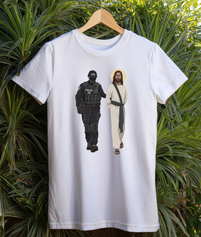 Abolish ICE Arresting Deporting Jesus Shirt