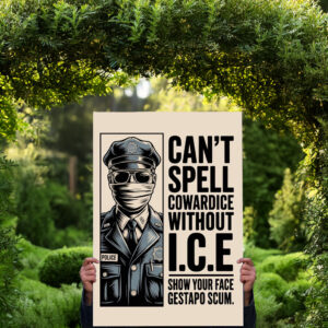 Abolish ICE Immigration Human Rights Protest Sign
