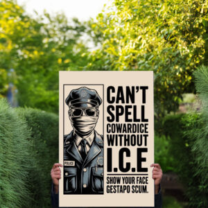 Abolish ICE Immigration Human Rights Protest Sign