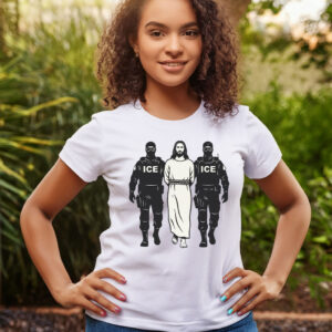 Abolish ICE Jesus Arrested Parody Shirt