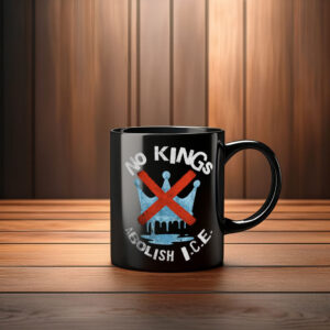 Abolish ICE “No Kings, Shame ICE” Mug
