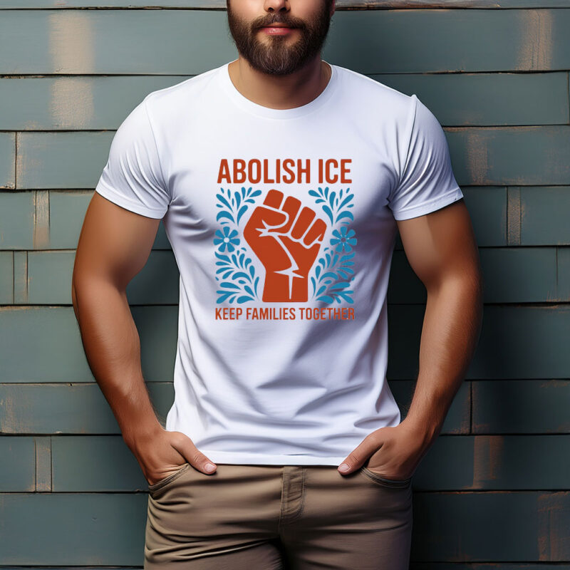 Abolish ICE Protest Political Graphic Tee
