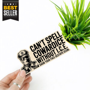 Abolish ICE Sticker Car Magnet