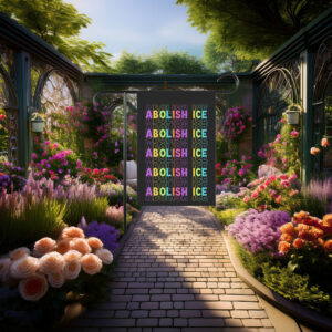 Abolish ICE Yard Sign Flag