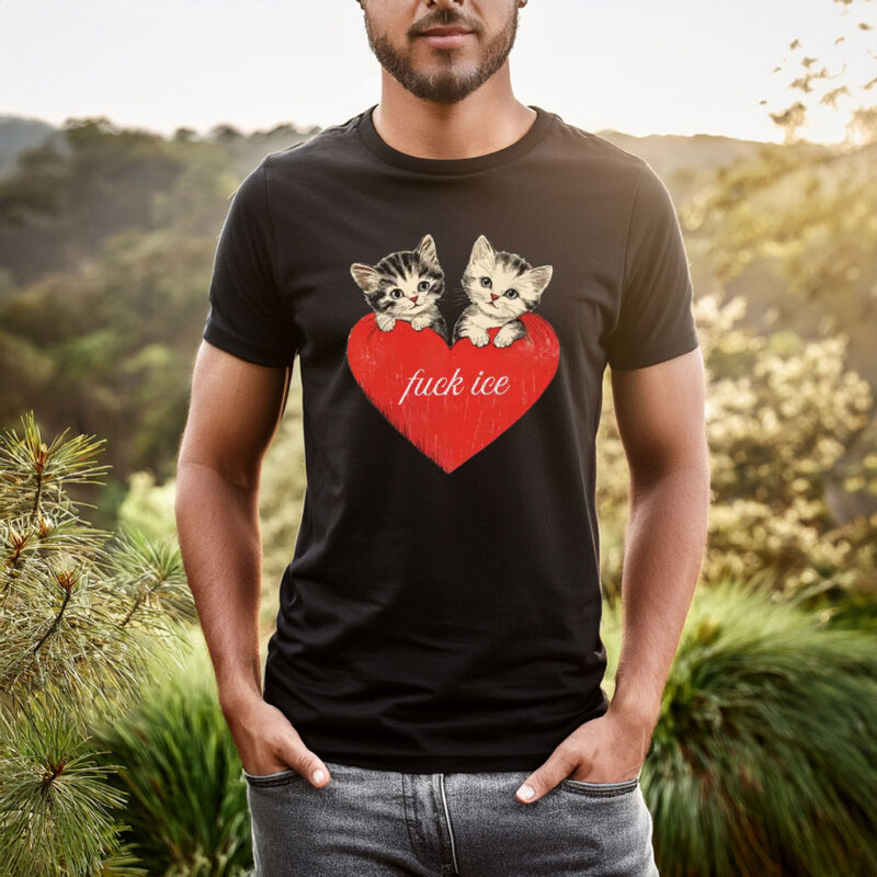 Anti ICE Comfort Colors® Valentine’s “Fuck ICE” Tee