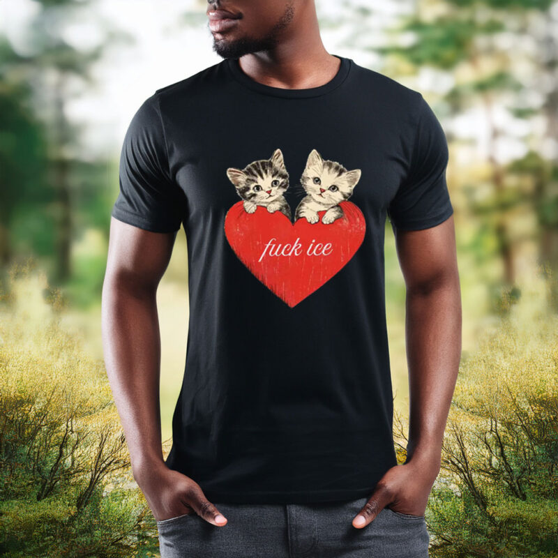 Anti ICE Comfort Colors® Valentine’s “Fuck ICE” Tee