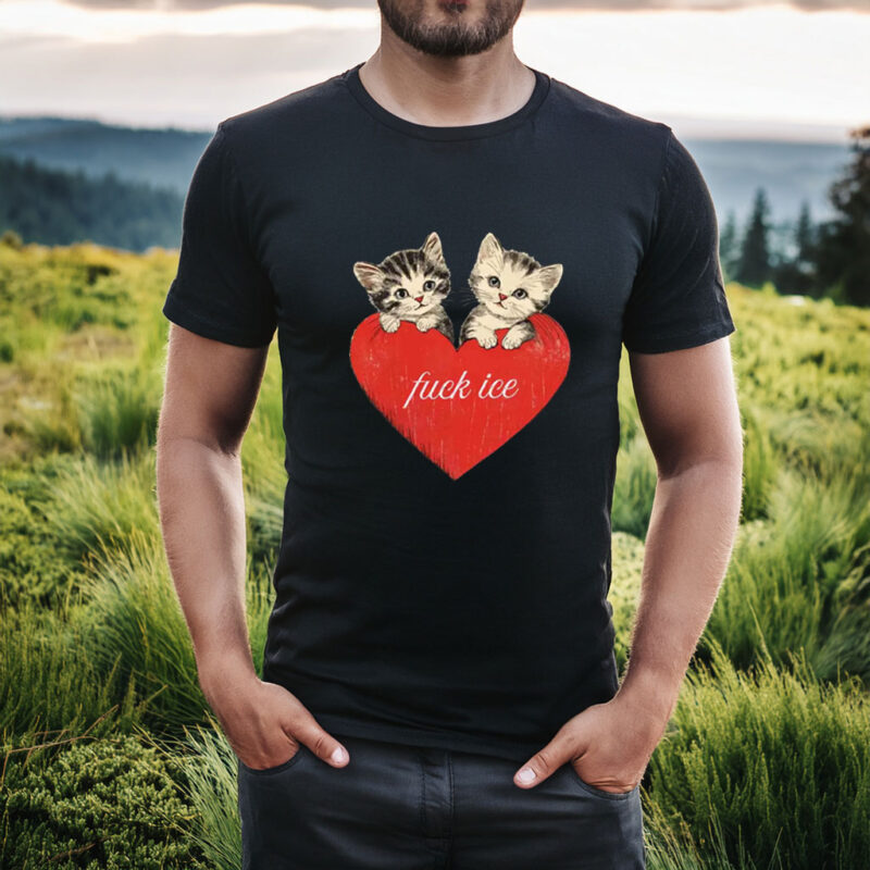 Anti ICE Comfort Colors® Valentine’s “Fuck ICE” Tee