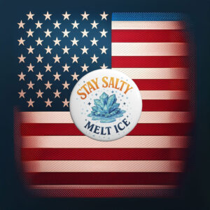 Anti-ICE Political Protest Pins