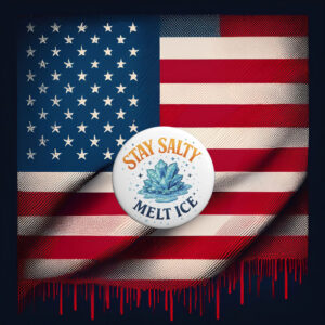 Anti-ICE Political Protest Pins