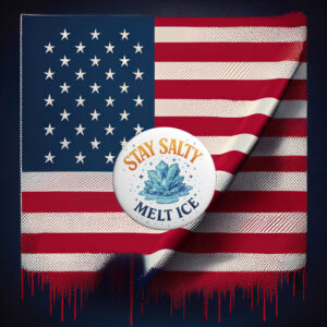 Anti-ICE Political Protest Pins