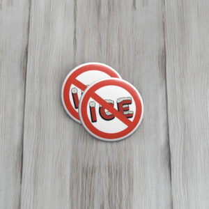 Anti-ICE Protest Pin