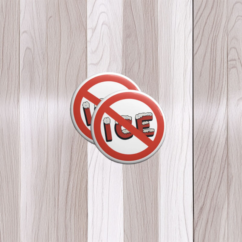 Anti-ICE Protest Pin