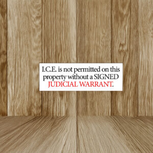 Anti ICE Sticker 2026