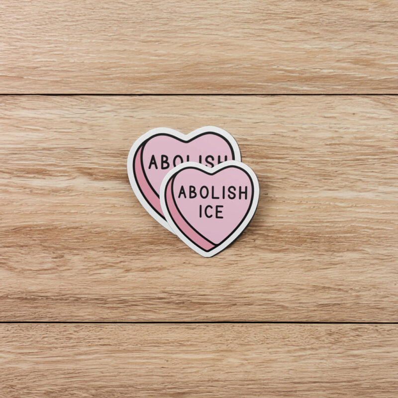 Anti-ICE Valentine’s Day Sticker