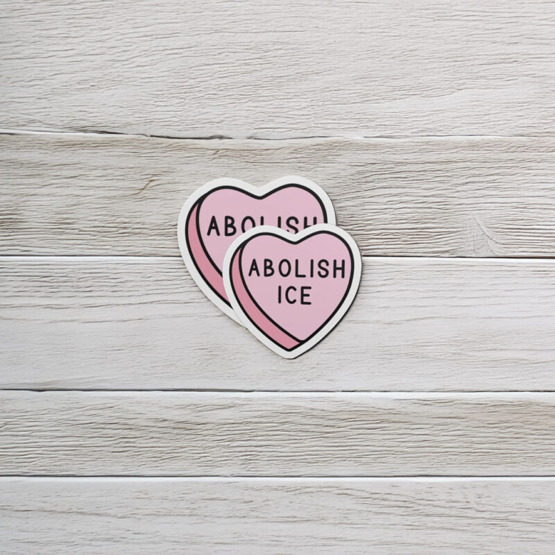 Anti-ICE Valentine’s Day Sticker