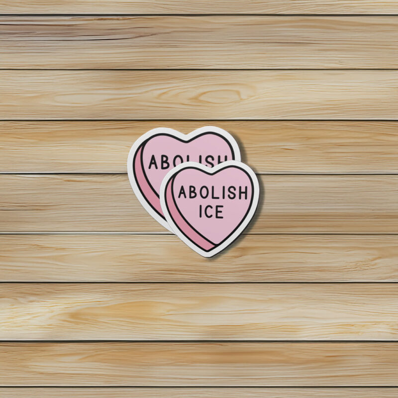 Anti-ICE Valentine’s Day Sticker