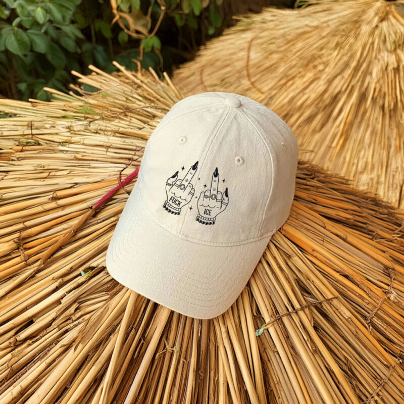 Anti-Trump Abolish ICE Embroidered Protest Cap