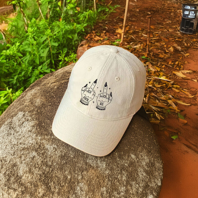 Anti-Trump Abolish ICE Embroidered Protest Cap