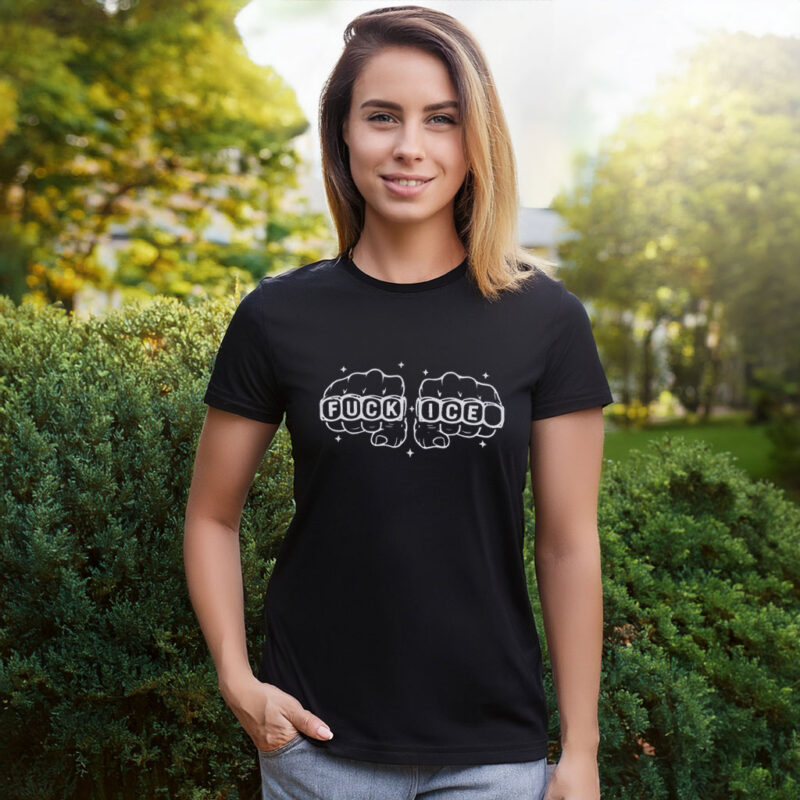 Anti-Trump Fck ICE T-Shirt