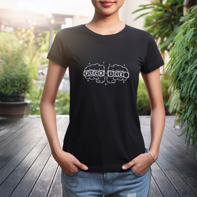 Anti-Trump Fck ICE T-Shirt