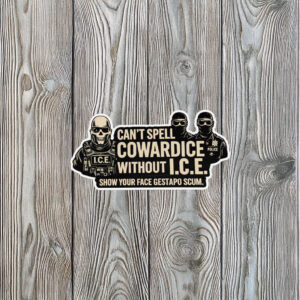 Anti-Trump Resistance, Abolish ICE Sticker