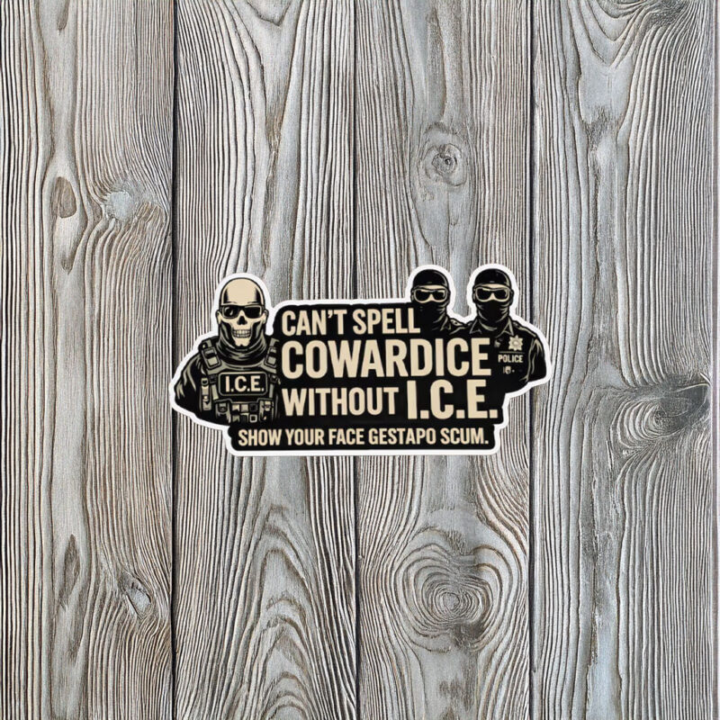 Anti-Trump Resistance, Abolish ICE Sticker