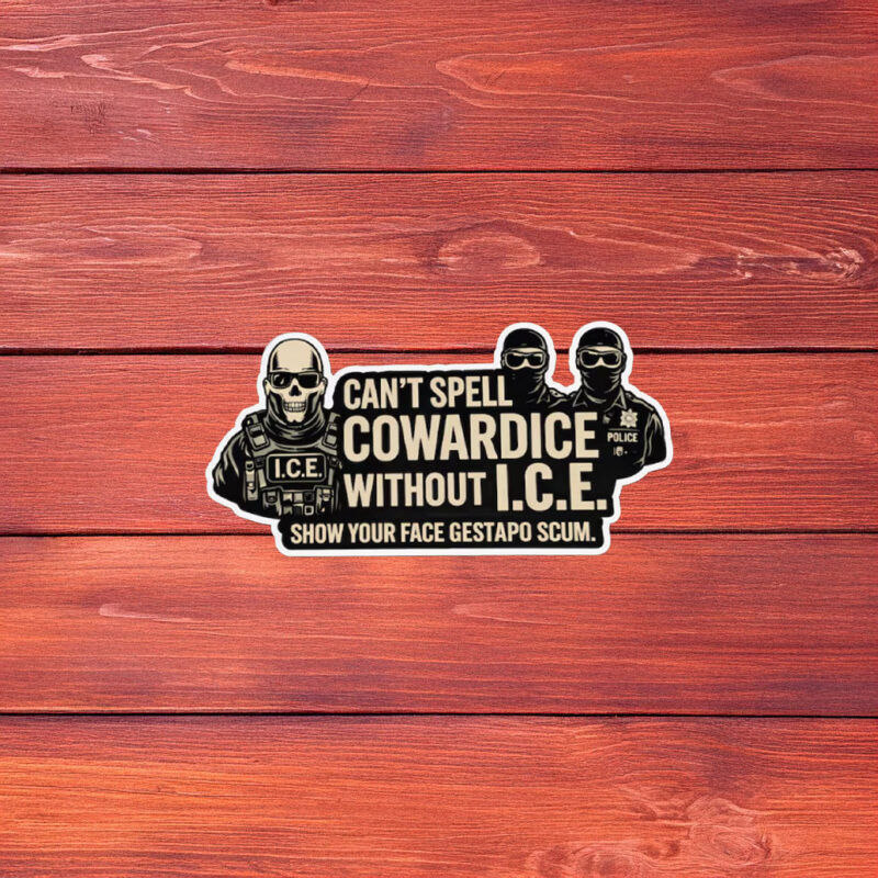 Anti-Trump Resistance, Abolish ICE Sticker