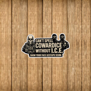 Anti-Trump Resistance, Abolish ICE Sticker