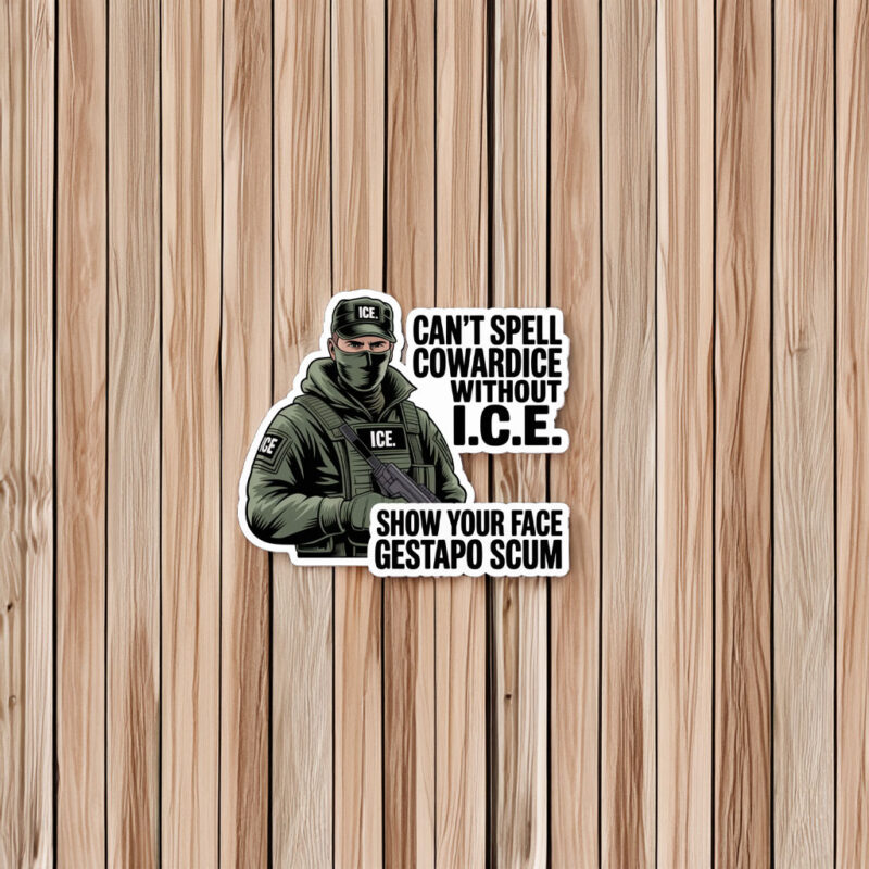 Anti-Trump Resistance Sticker