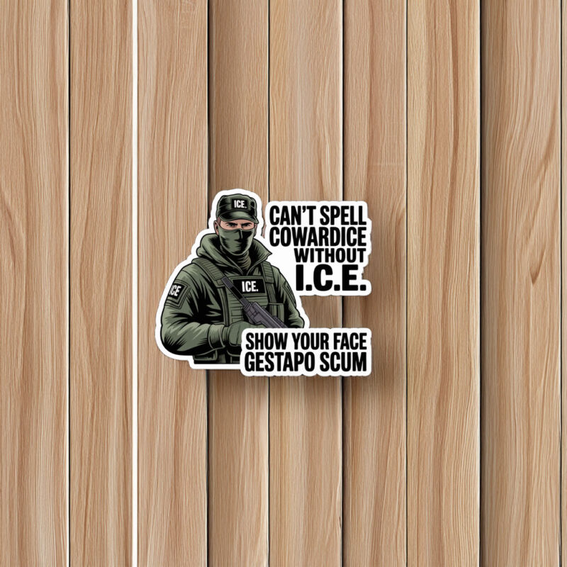 Anti-Trump Resistance Sticker