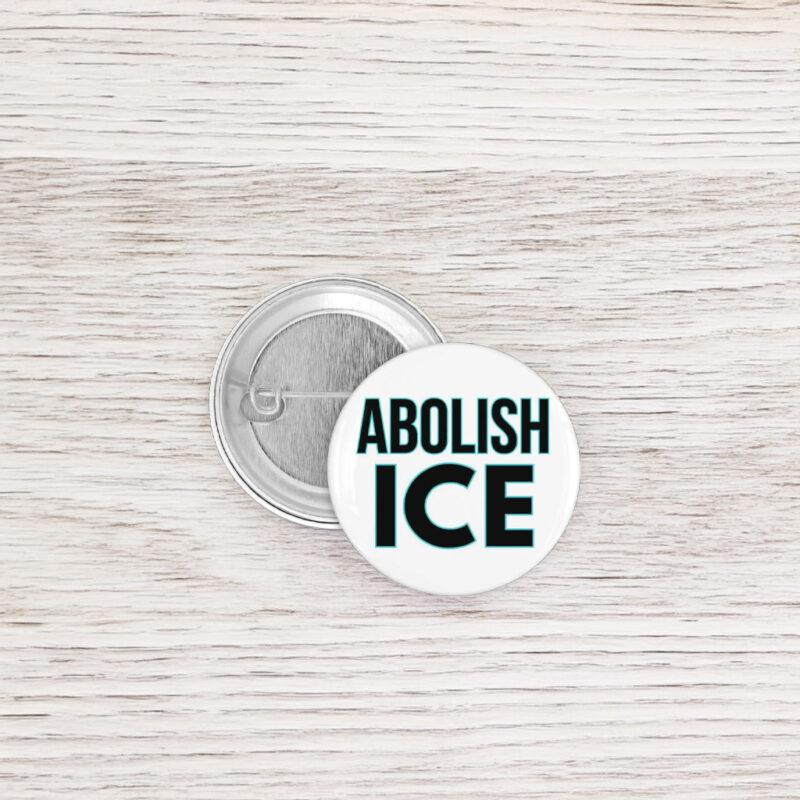 Anti‑ICE Protest Pin Button