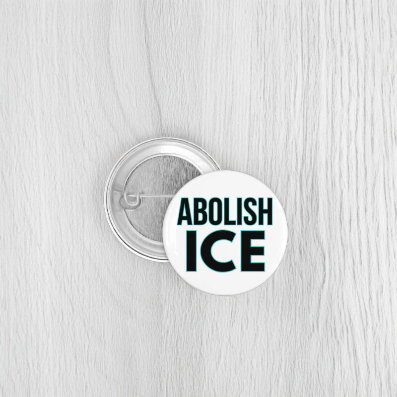 Anti‑ICE Protest Pin Button