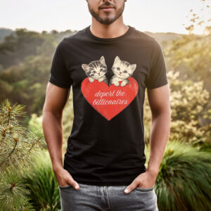 Deport the Billionaires Anti ICE Valentine’s Shirt