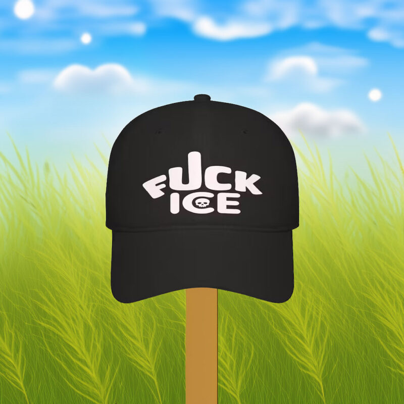 Embroidered Fck ICE Anti-ICE Hat