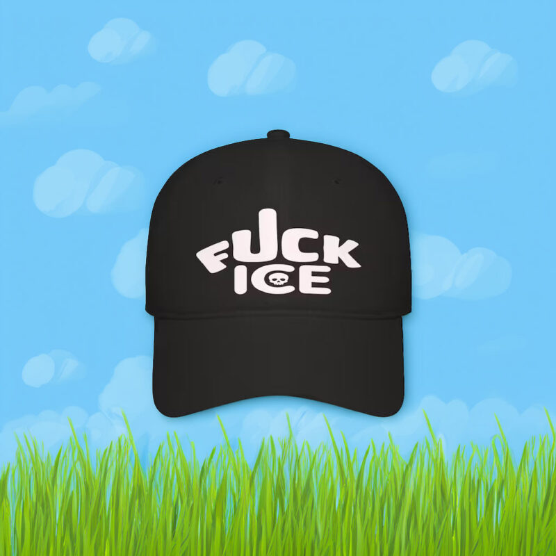 Embroidered Fck ICE Anti-ICE Hat