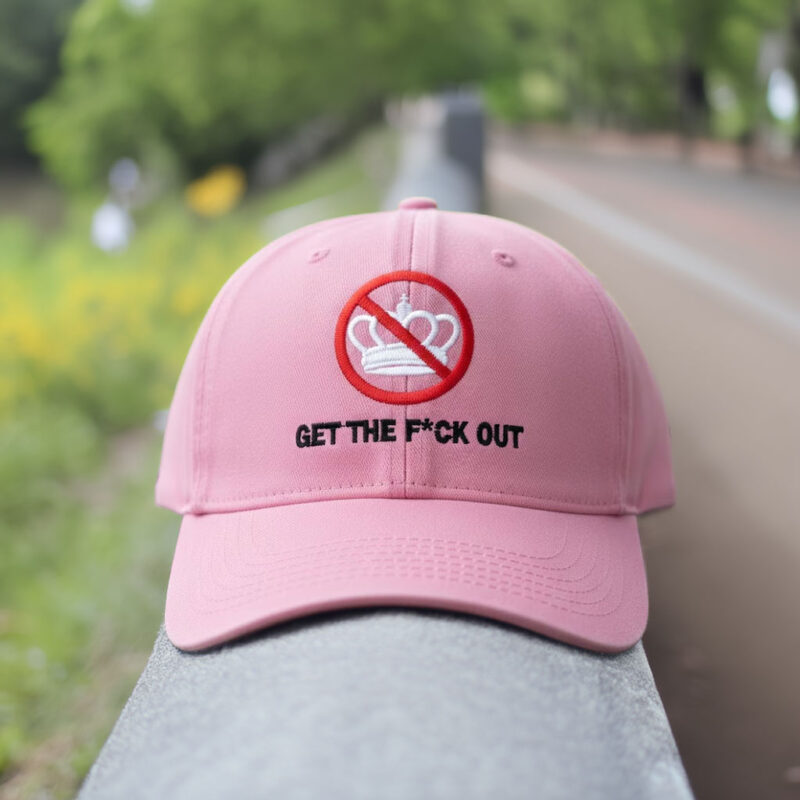 Embroidered Get The Fuck Out Hat Anti-ICE Cap