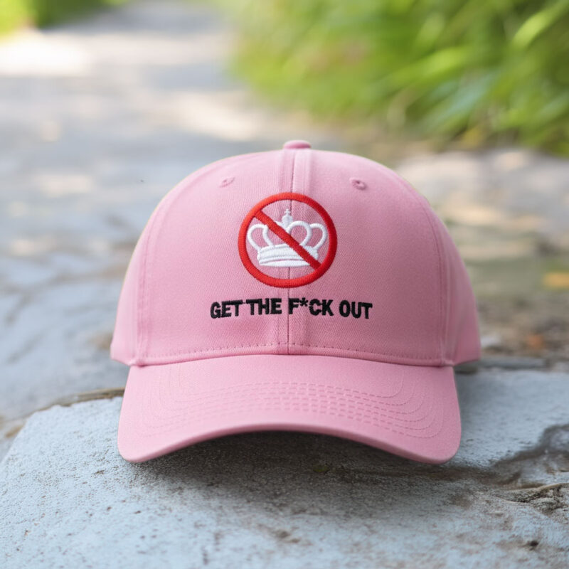Embroidered Get The Fuck Out Hat Anti-ICE Cap
