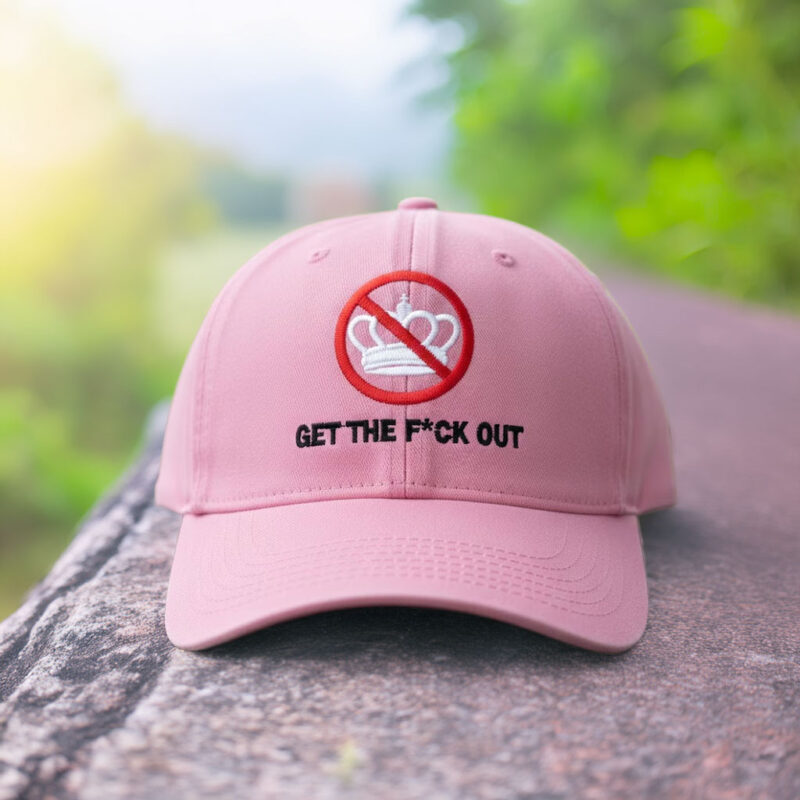 Embroidered Get The Fuck Out Hat Anti-ICE Cap