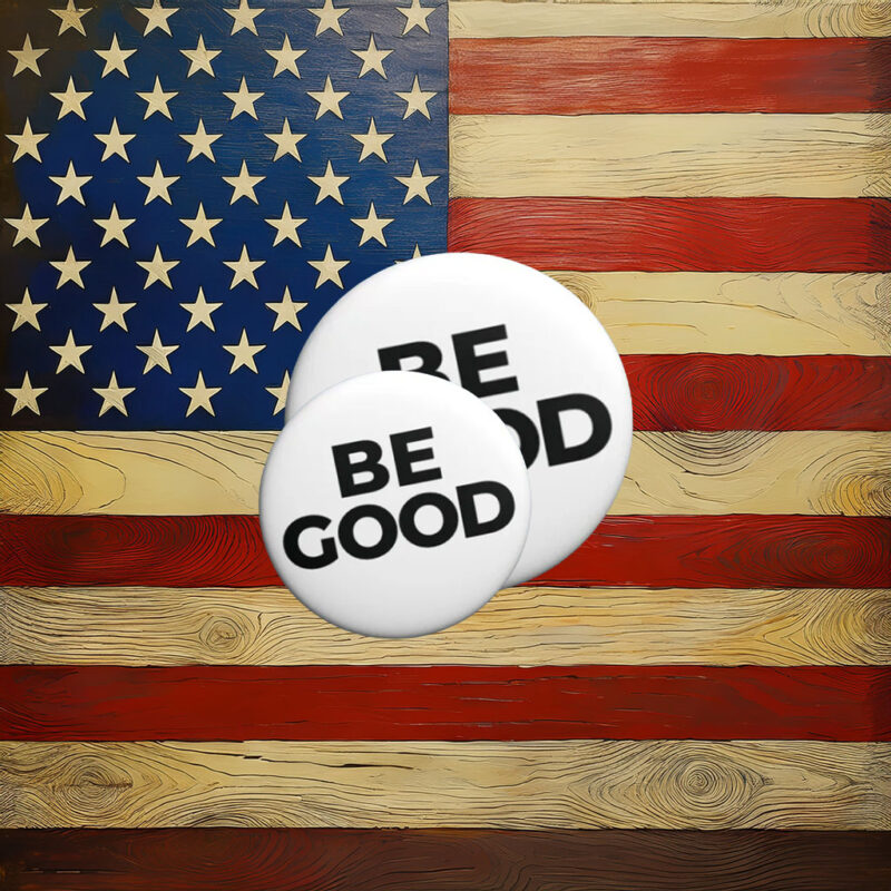FDT, Be Good Pin Button